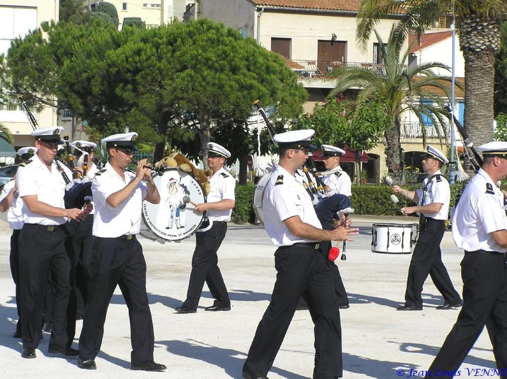 Le bagad du CIN St-Mandrier