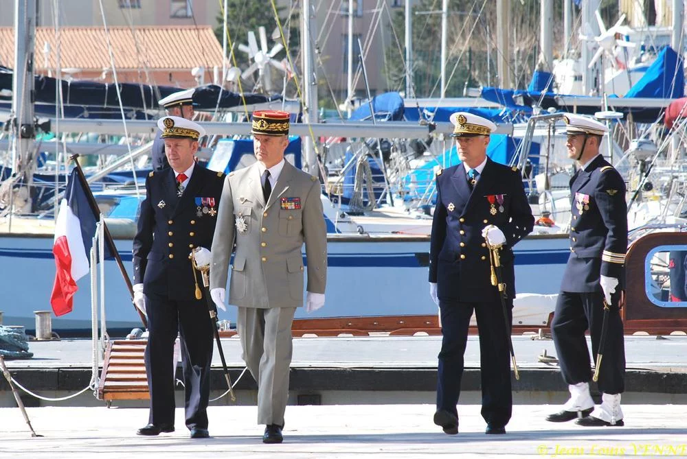 Arrivée des autorités