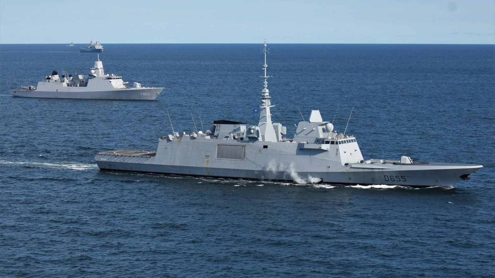 La frégate Bretagne