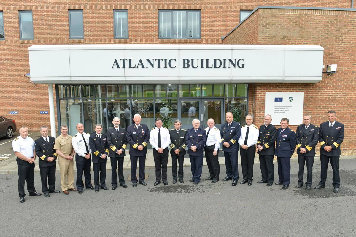 Rencontre entre les chefs de 15 marines alliées de l'OTAN