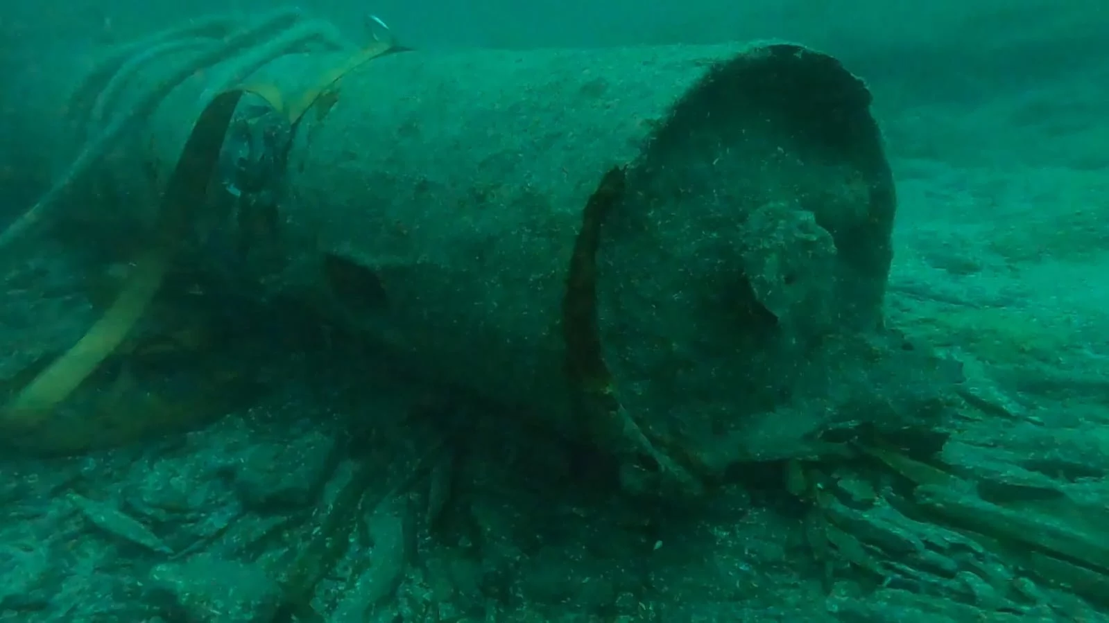 Une mine anglaise MARK IX