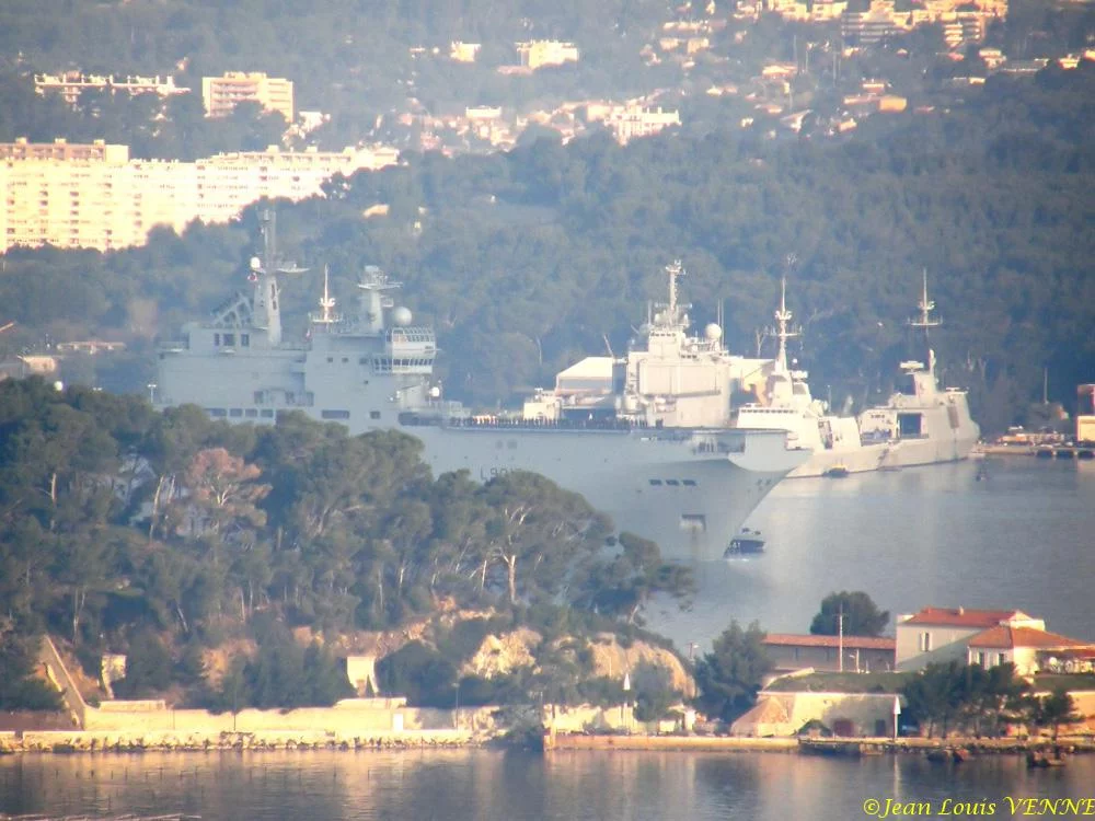 Appareillage du Mistral pour le Japon