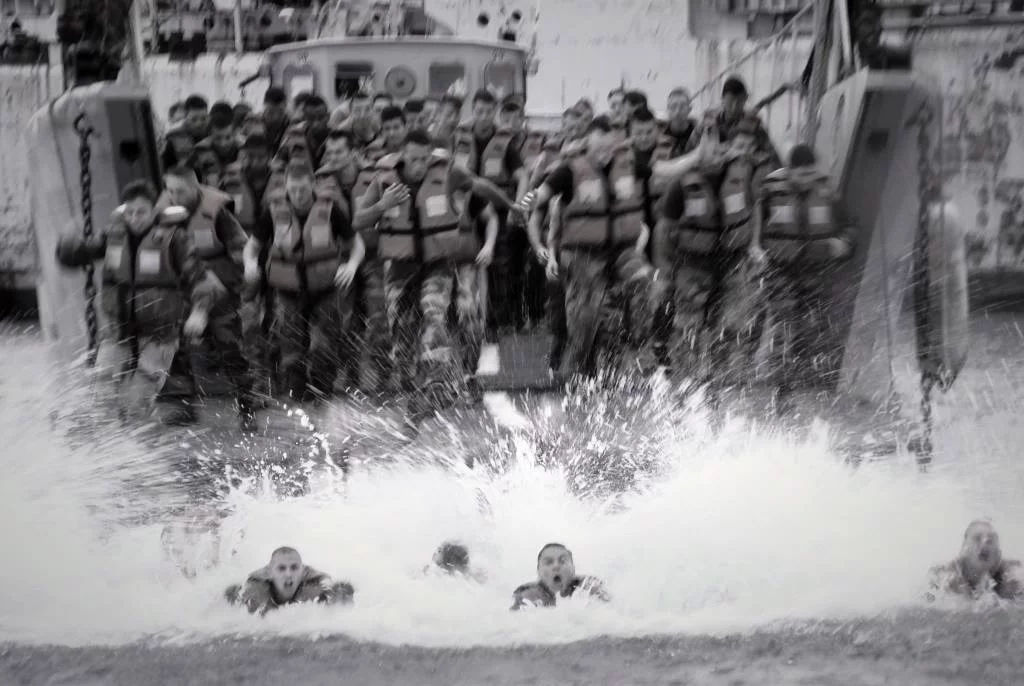 Challenge inter-unités de fusiliers marins