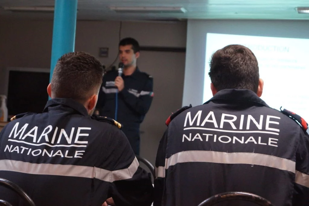 Conférence au profit de l'équipage à bord du Primauguet