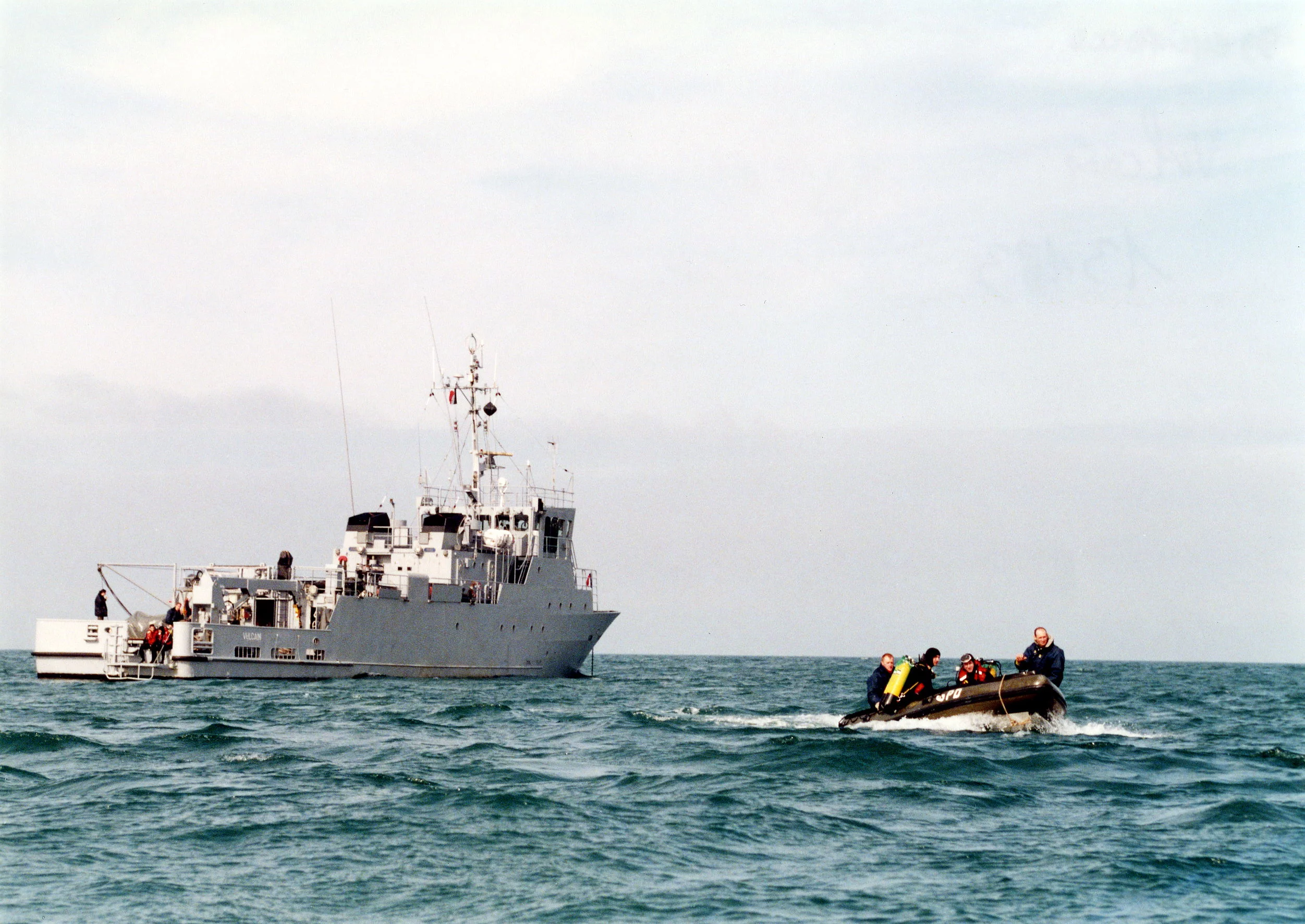 Bâtiment base de plongeurs démineurs Vulcain