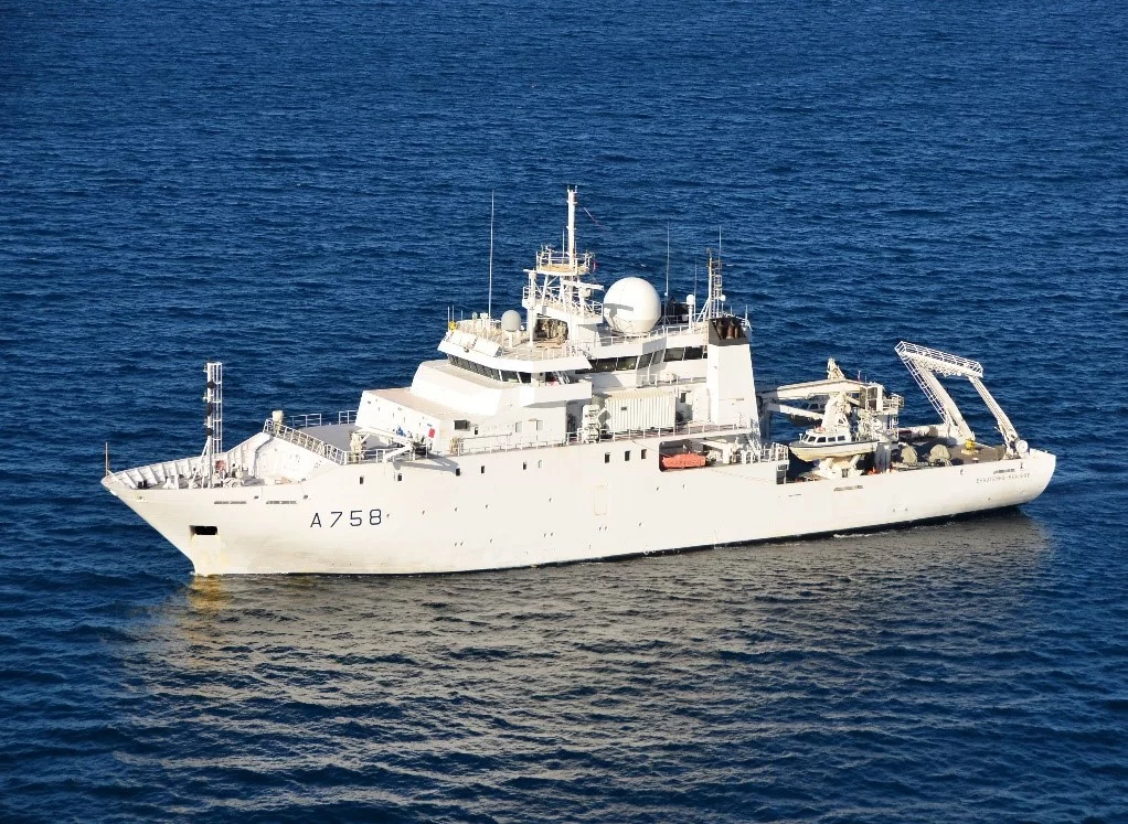 Le bâtiment hydrographique et océanographique Beautemps-Beaupré