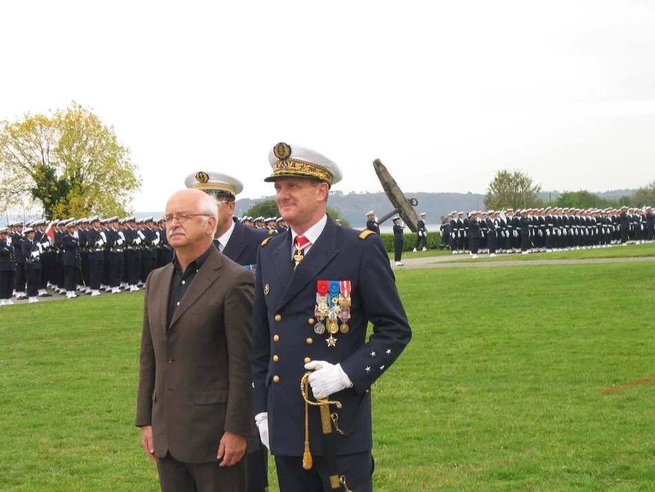 Le VAE Olivier Lajous et Erik Orsenna