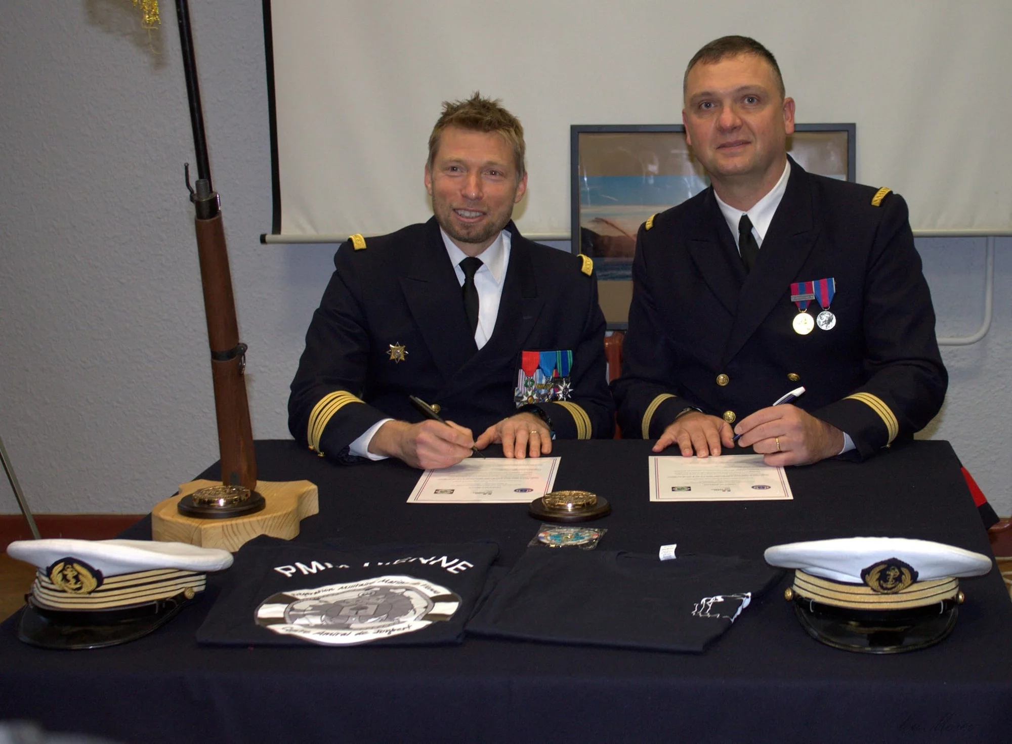 Signature de la charte de parrainage