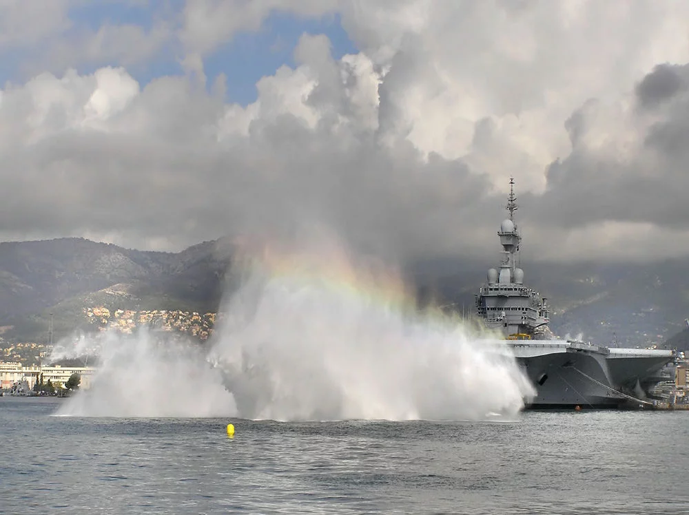 Essais des catapultes du Charles de Gaulle