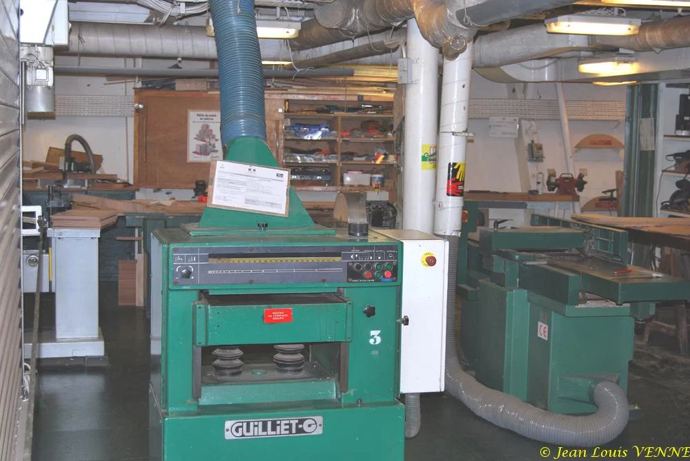 L'atelier charpentage