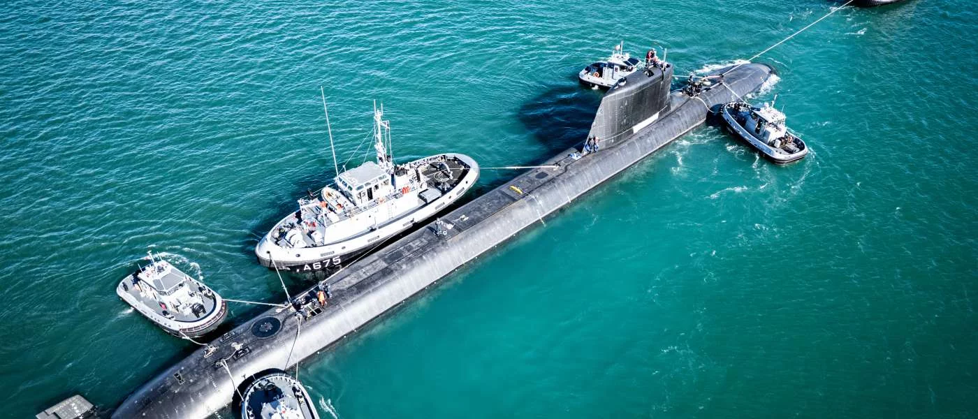 Première plongée du sous-marin nucléaire d'attaque De Grasse