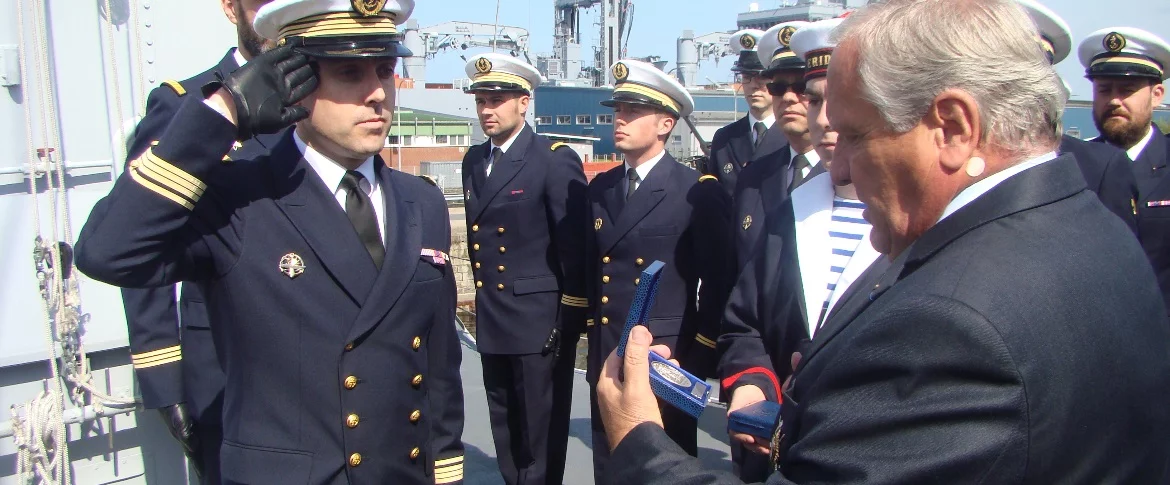 Remise de la médaille d’honneur du Sénat à l’Eridan