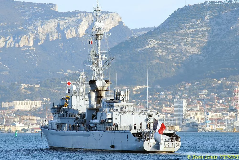 La frégate De Grasse fait escale à Toulon