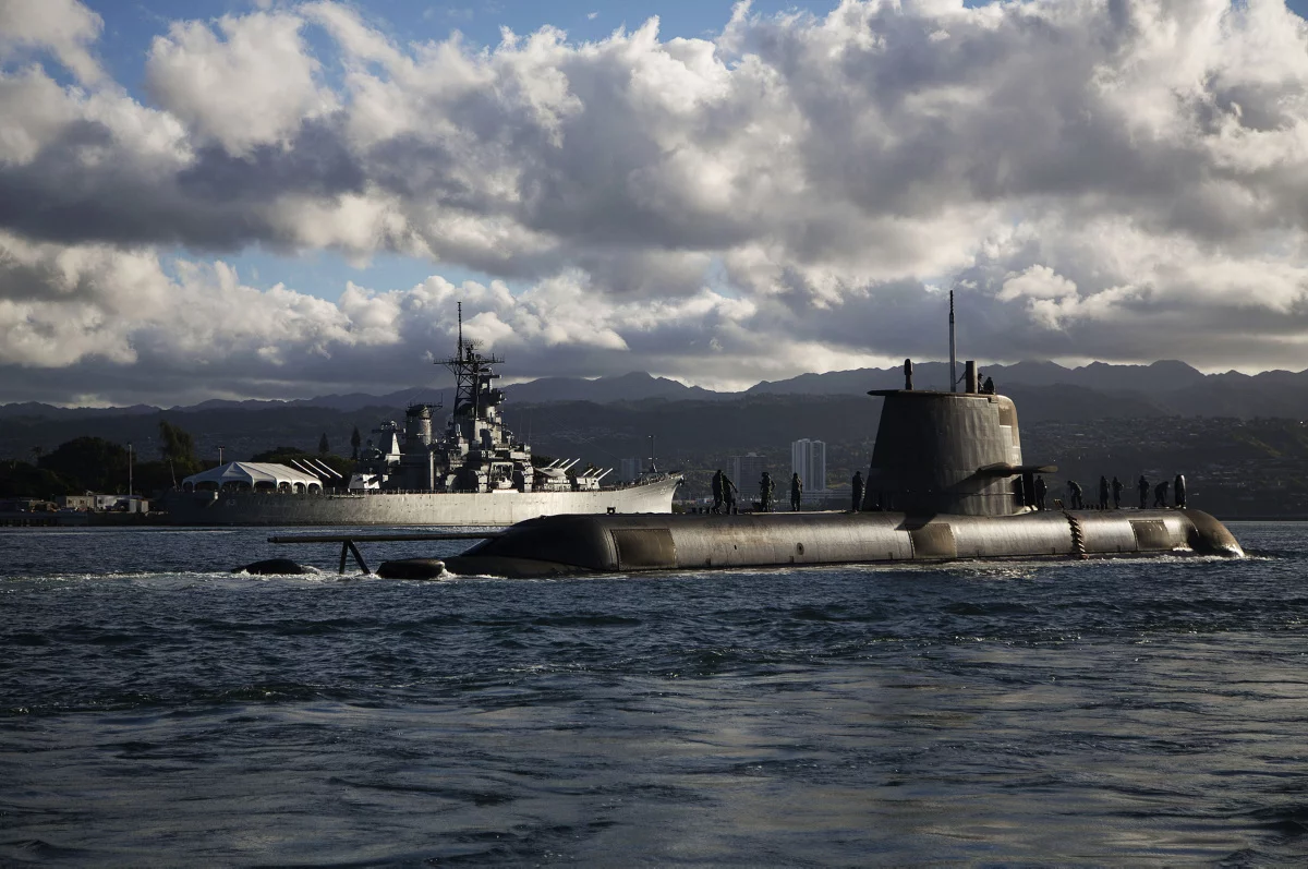 Le sous-marin australien HMAS Sheean