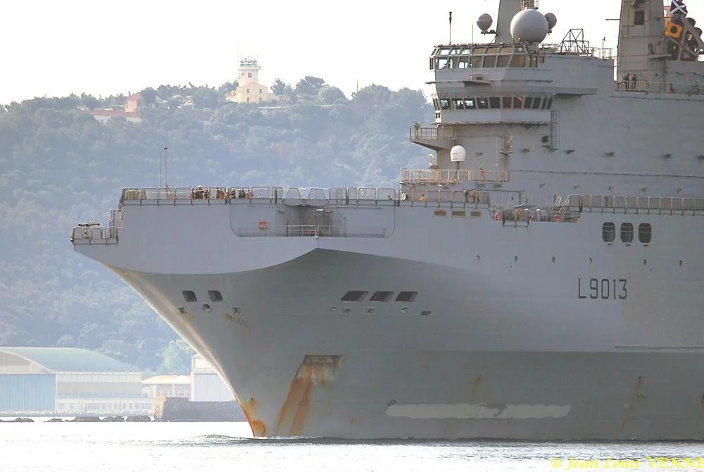 Le Mistral de retour à Toulon après Gavial 08