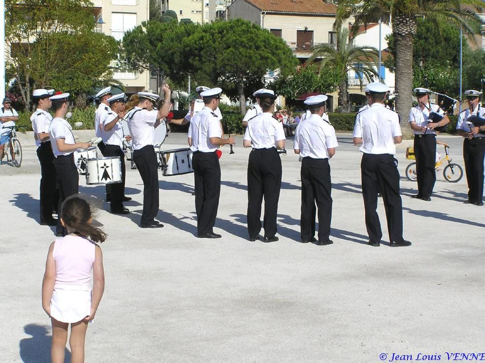 Le bagad du CIN St-Mandrier