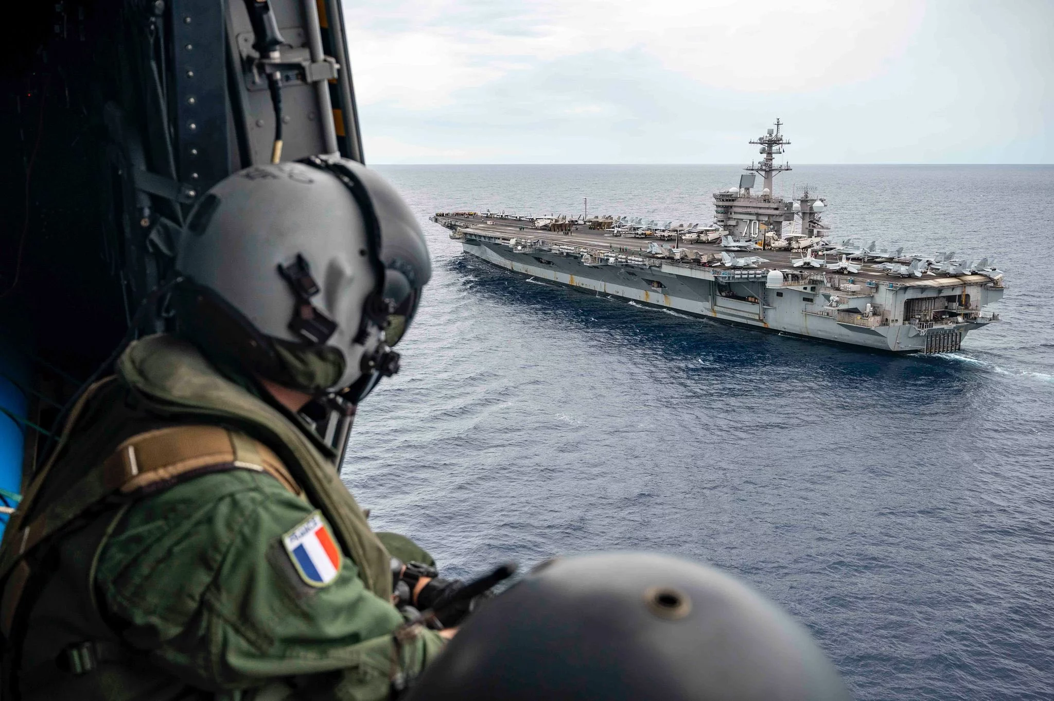 Le porte-avions américain USS Carl Vinson