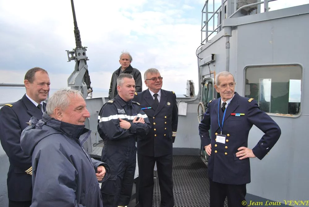 D'anciens membres de l'équipage