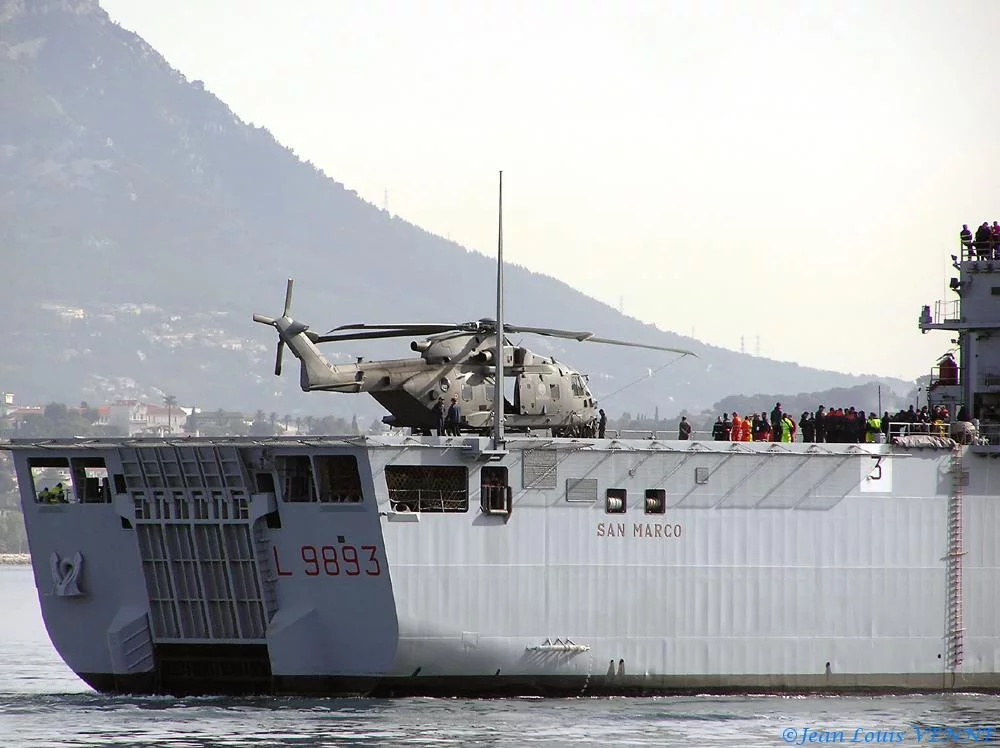 L'appareillage du San Marco