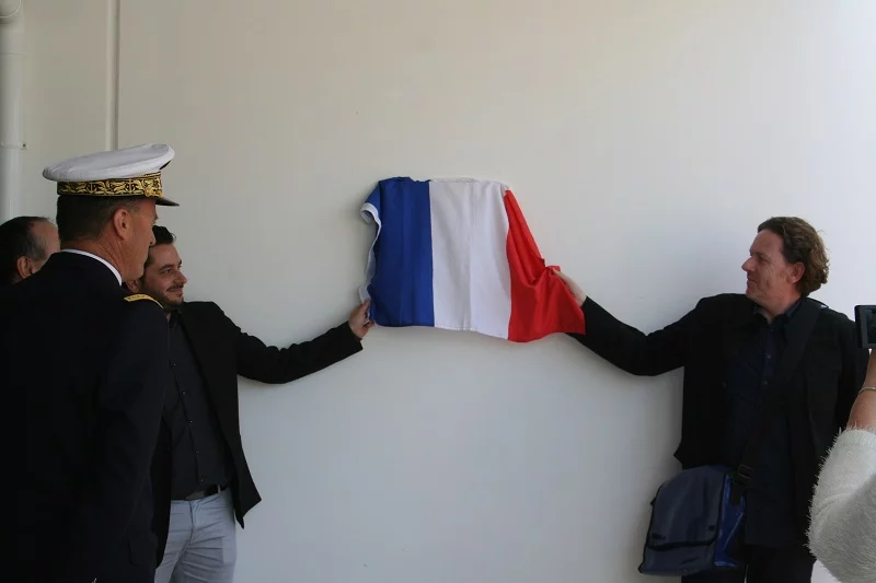 Inauguration en présence des différents intervenants