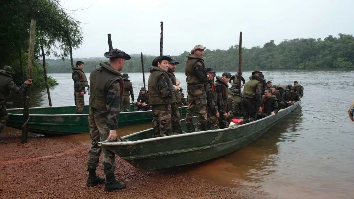 Mission Jeanne d’Arc 2014 : 24h au centre d’entraînement en forêt équatoriale