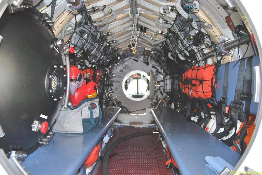 L'intérieur du NSRS