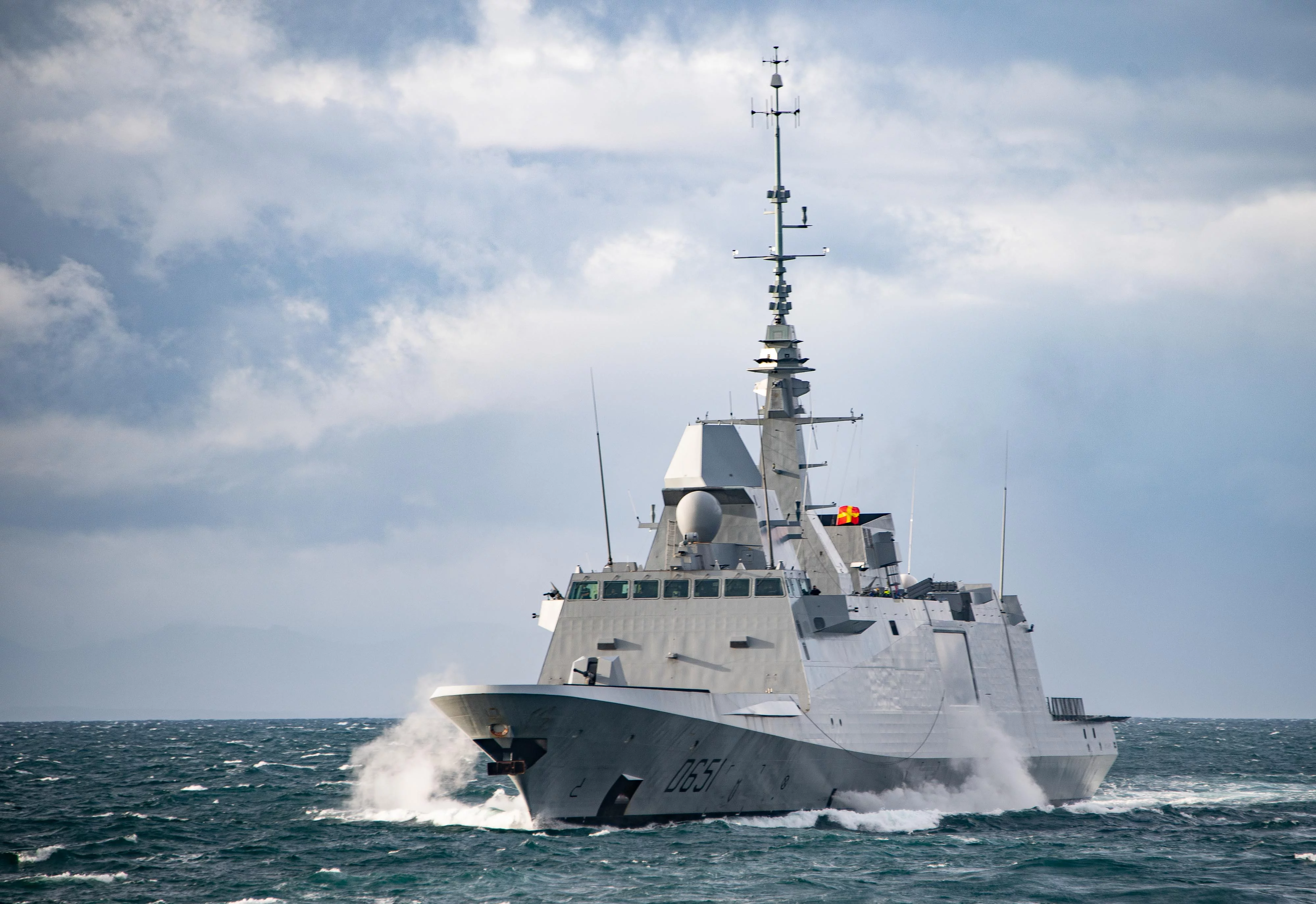 La frégate Normandie