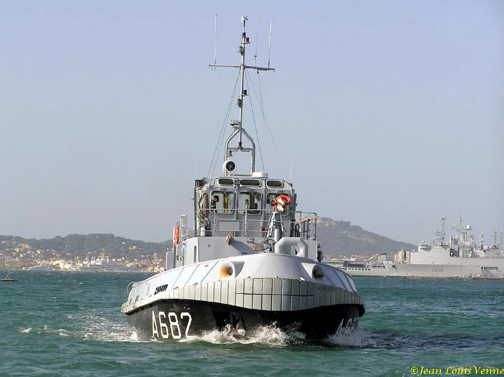 Remorqueurs en action