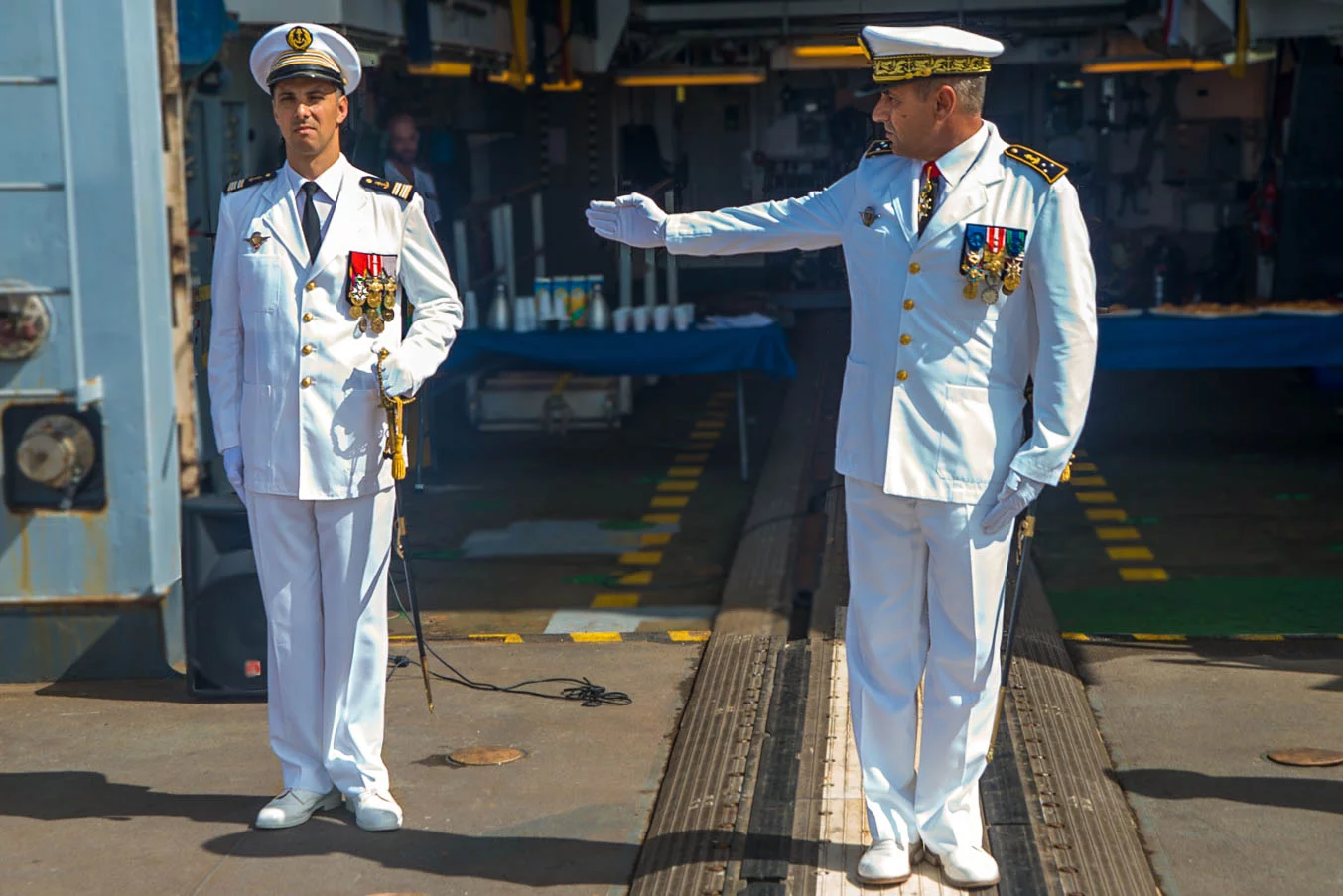 Le capitaine de frégate Gaëtan Gayraud prend le commandement de la frégate Germinal
