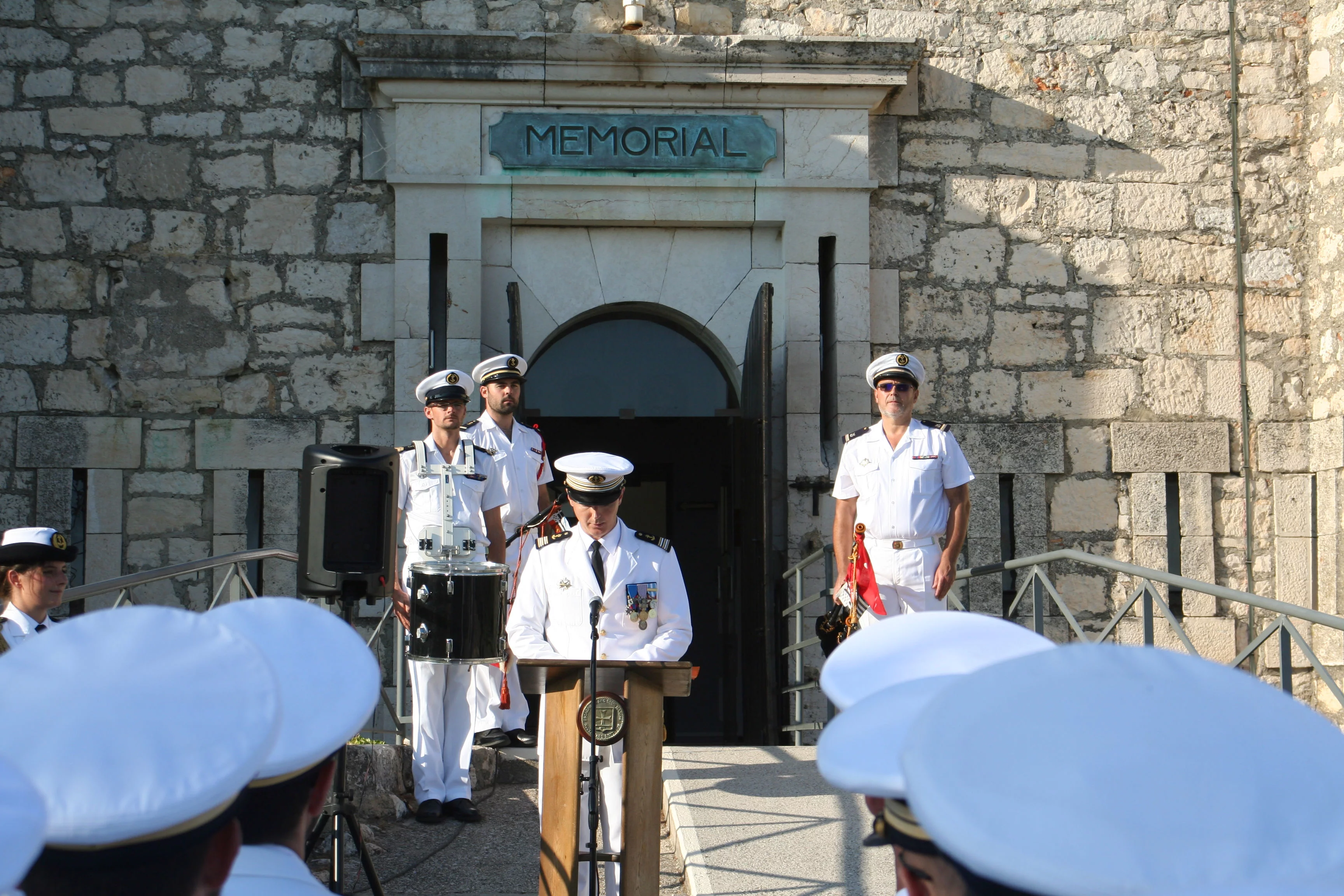 Allocution du nouveau commandant
