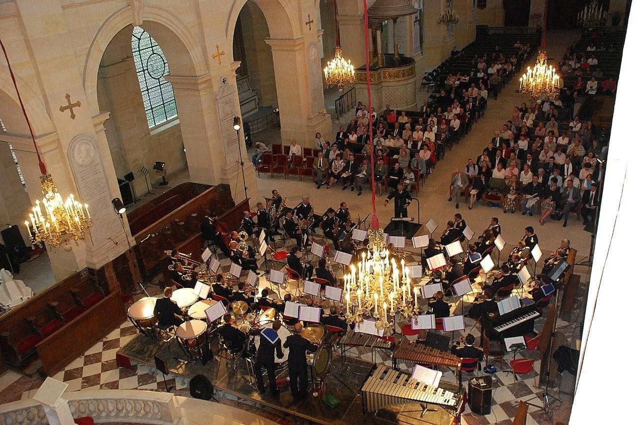 La musique des équipages de la flotte de Toulon en concert dans la chapelle des Invalides