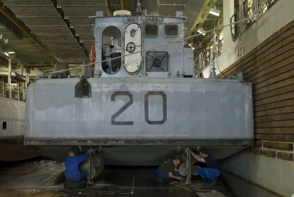 Les Chalands de transport de Matériel de la flottille amphibie