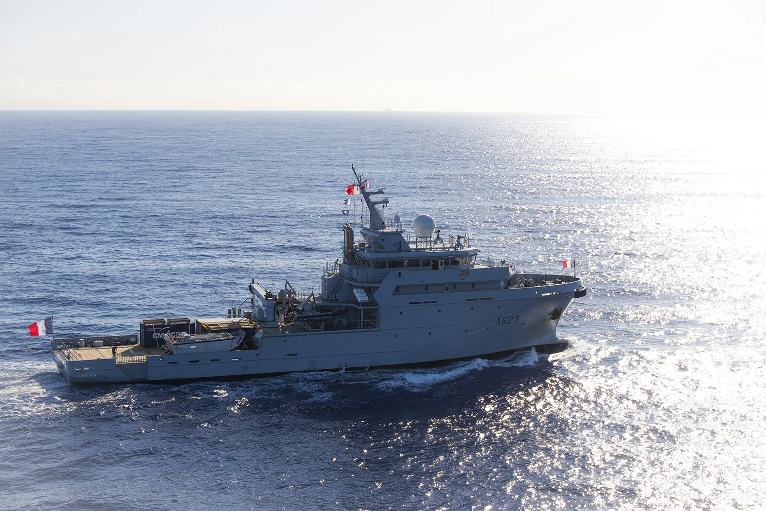 Le bâtiment multi-missions Champlain