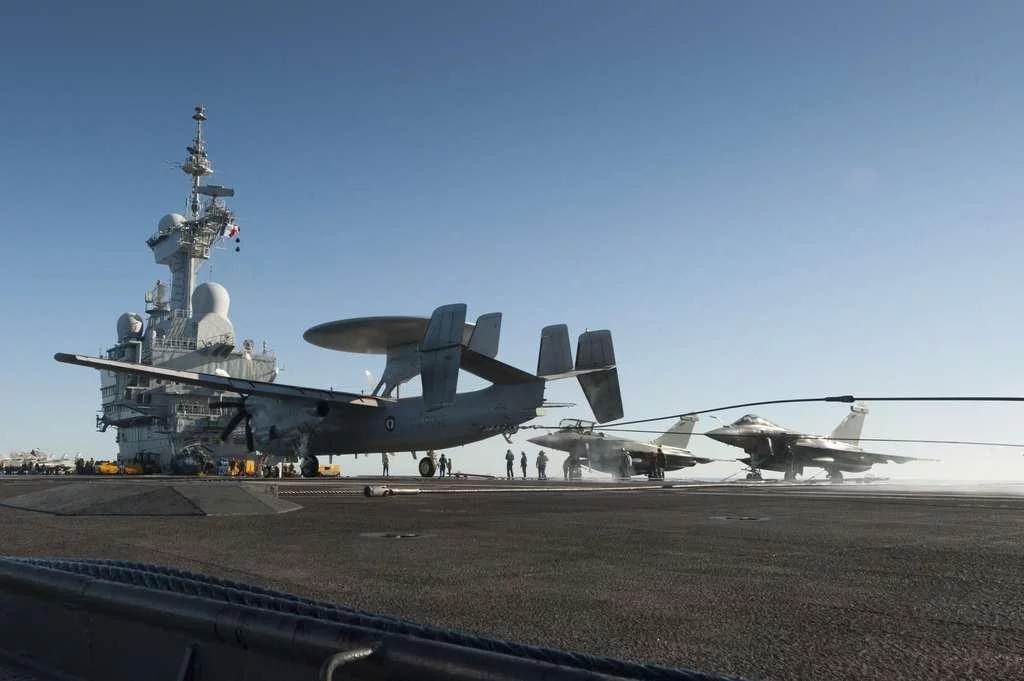 34000ème appontage sur le porte-avions Charles de Gaulle