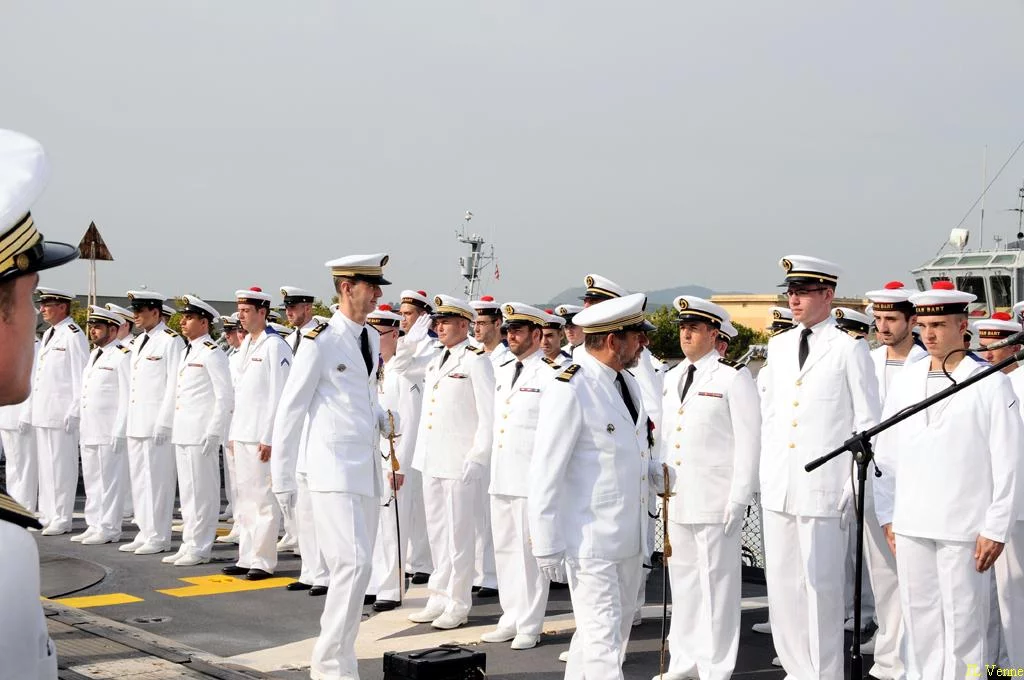 Prise de commandement de la frégate Jean Bart