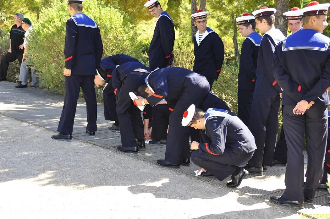 Les stagiaires de la préparation militaire marine de La Seyne-sur-mer reçoivent leur brevet