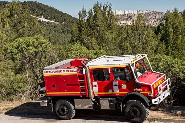 Exercice feu de forêt à l’approche de la saison estivale