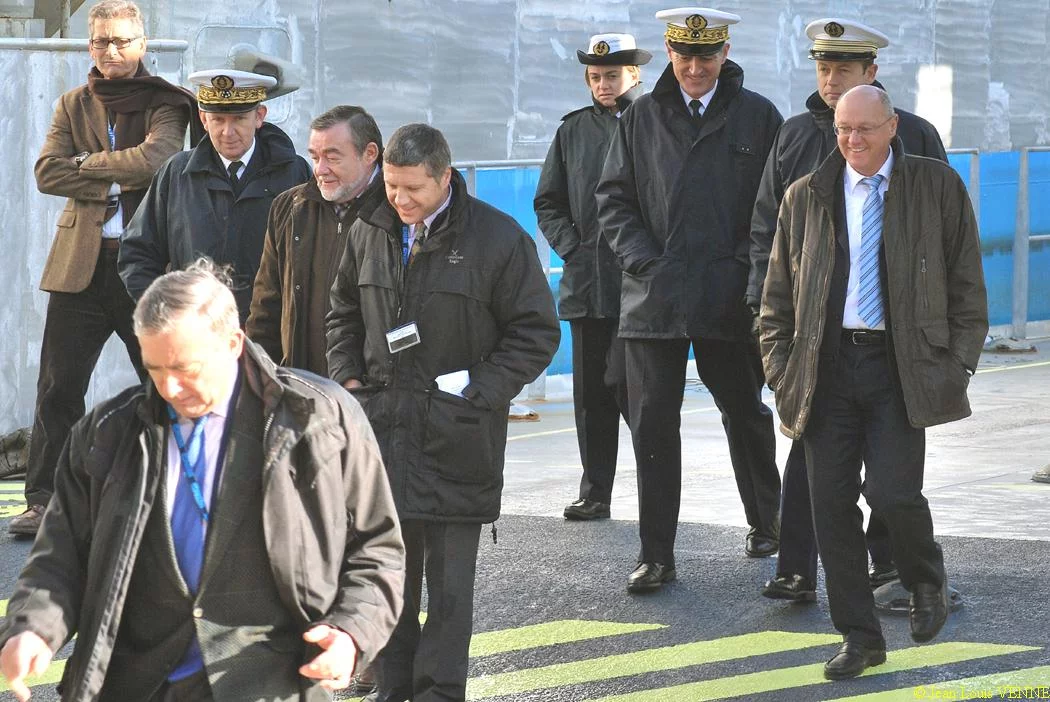 Le CEMM et les invités débarquent