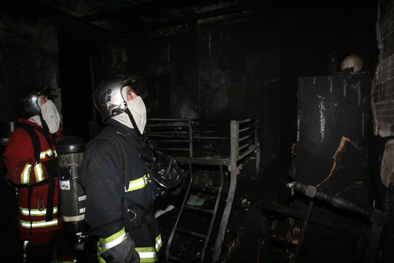 Feu d’appartement rue Schiaffini à Marseille