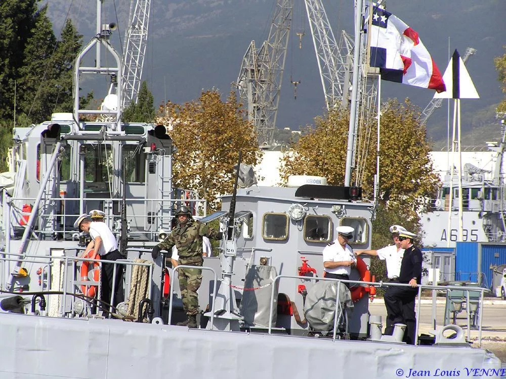 La flottille amphibie de Toulon