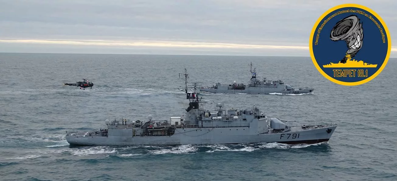 Les patrouilleurs de haute mer (PHM) Cdt L’Herminier et LV Le Hénaff