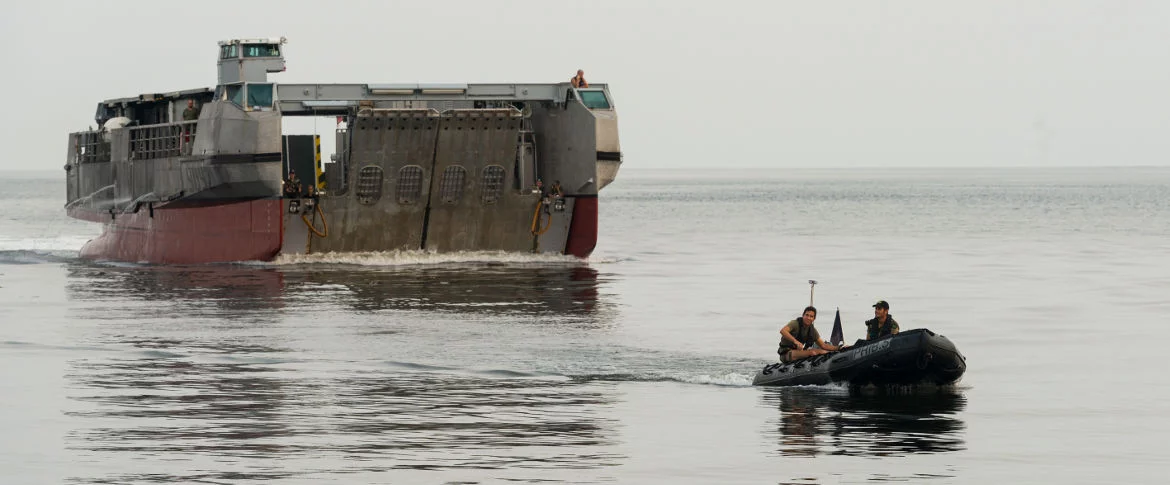 Reconnaissance de plage au Gabon