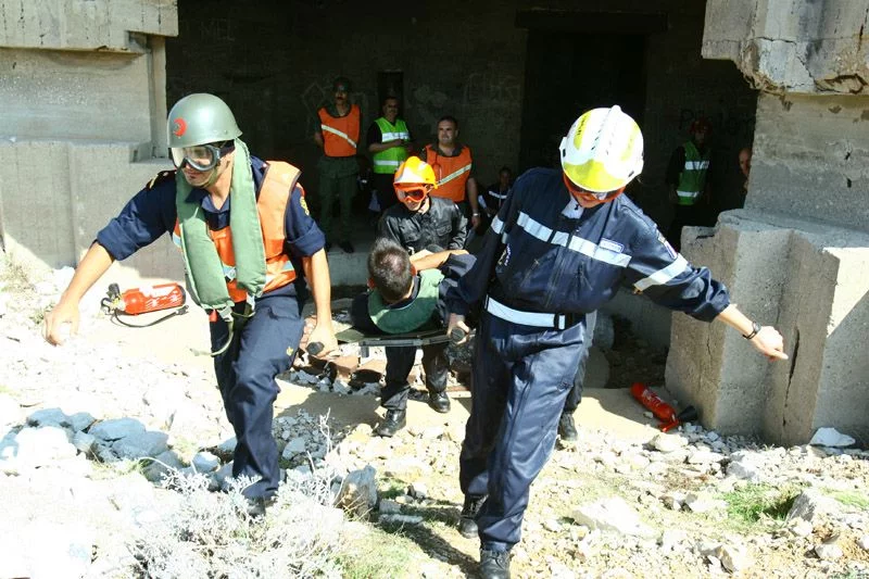 Evacuation de blessés