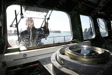 La passerelle de la Thétis