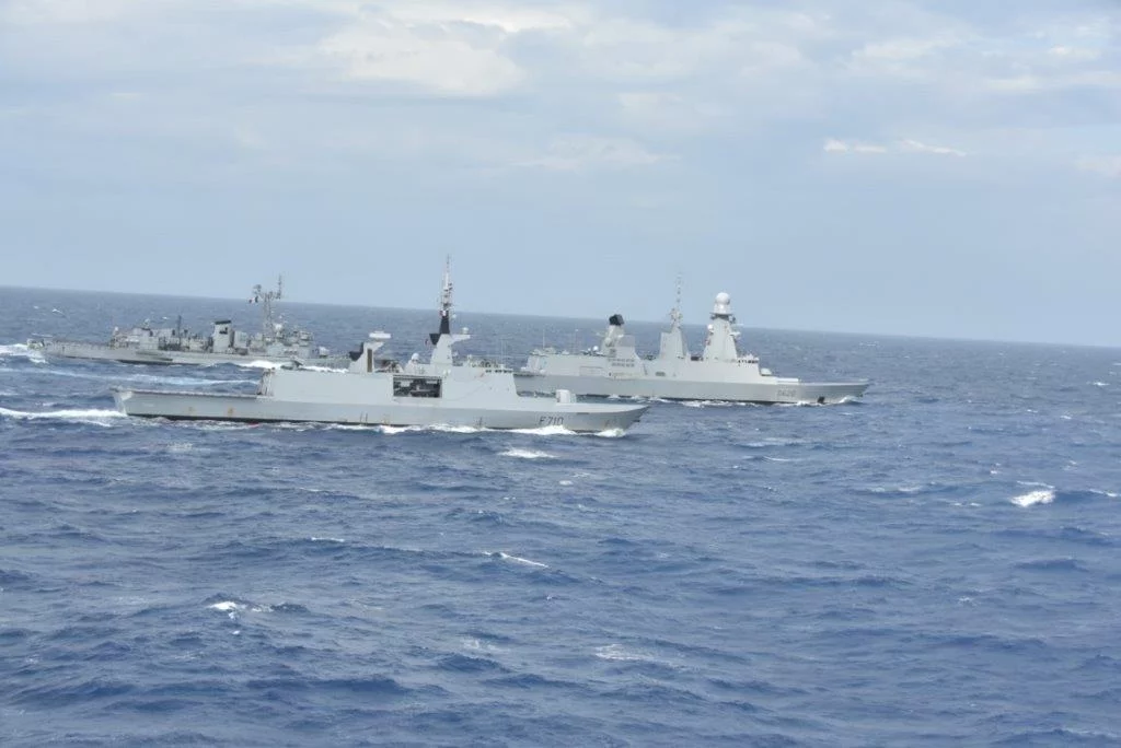 Les frégates La Fayette, Latouche-Tréville et Forbin