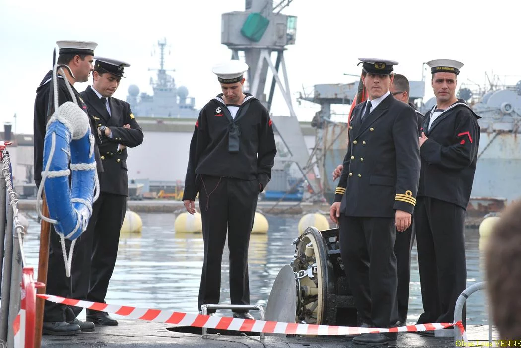 Des membres d'équipage