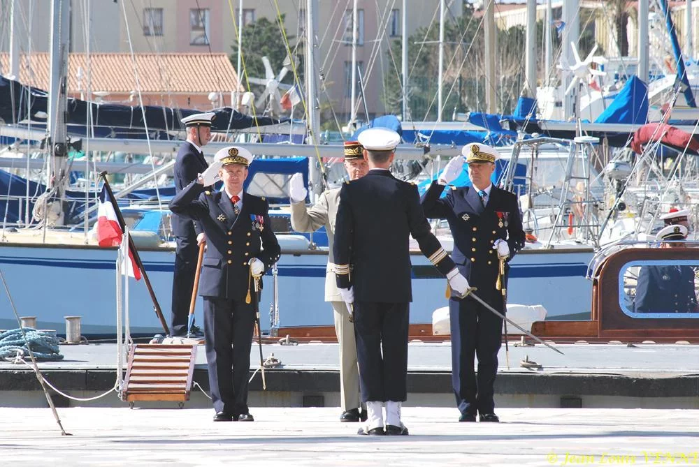 Arrivée des autorités