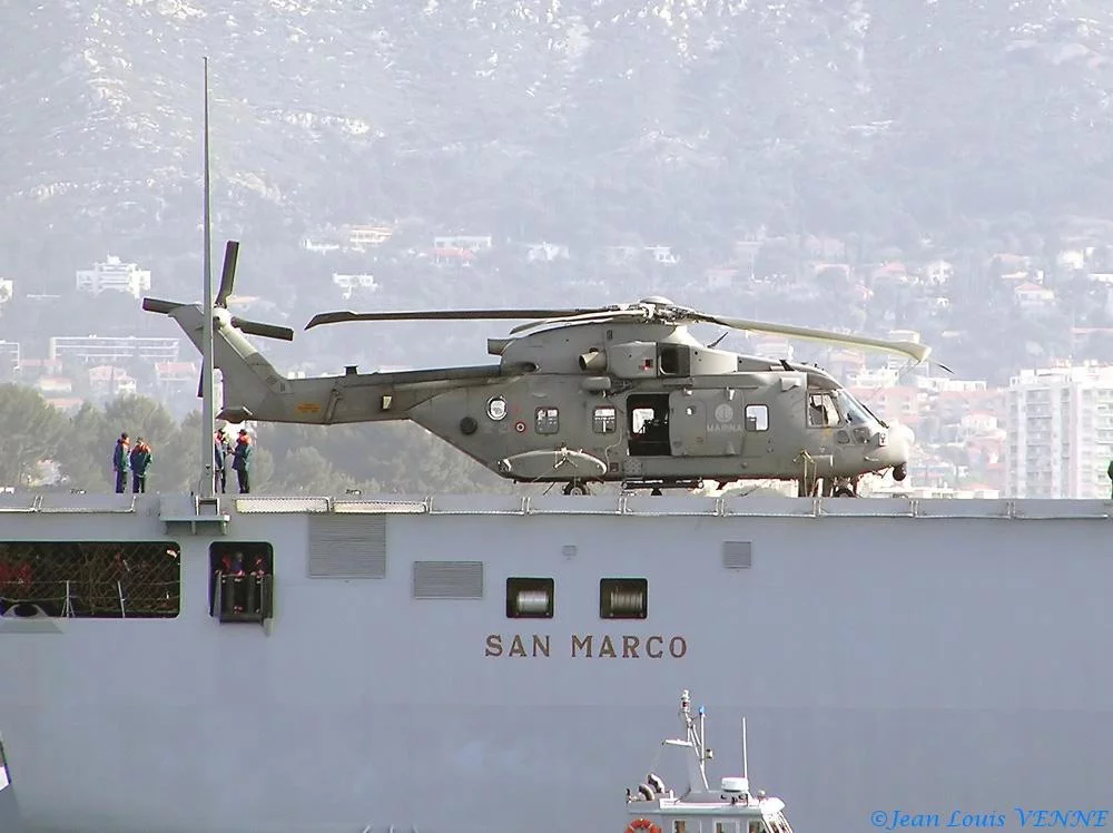 L'appareillage du San Marco