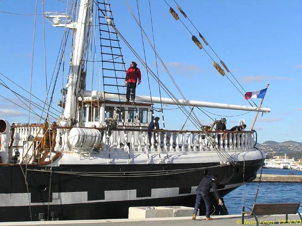 Hivernage à La Seyne sur Mer pour le Bélem et son équipage