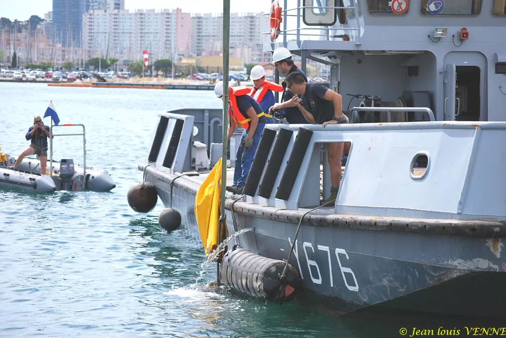 Le PGA 2 remonte un déchet